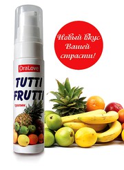 Оральный гель Tutti-Frutti OraLove тропик, 30г, годен до 11.22г