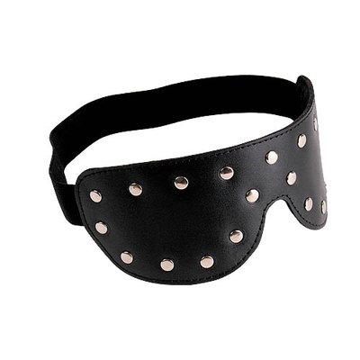Маска Sitabella® BDSM, натуральная кожа, черная