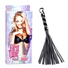 Плеть First Time™ fetish flogger, серо-черная