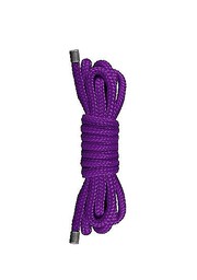 Веревка для японского связывания Japanese Mini Rope, розовая, 1,5м.