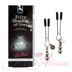 Легкие зажимы на соски Fifty Shades of Grey®, металл, 8,5см