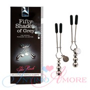 Легкие зажимы на соски Fifty Shades of Grey®, металл, 8,5см