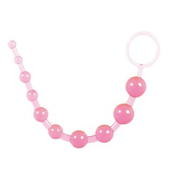 Розовая анальная цепочка Thai Toy Beads Pink