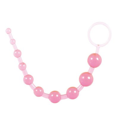 Розовая анальная цепочка Thai Toy Beads Pink