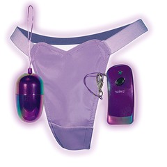 Трусики вибрацией Ellens Naughy Nickers Vibrating, пульт ДУ, безразмерные