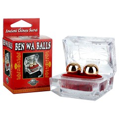 Маленькие вагинальные шарики Ben Wa Balls из металла, 1,7см/56г