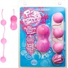 Анальные виброшарики P3 Power Balls, розовые, 4 режима, 3,5см