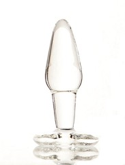 Анальная пробка Sexus Glass 12см