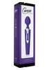 Мощный вибро-массажер Caresse Legend Massager, фиолетовый силикон, 7 режимов, 21х3,8см