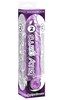 Фиолетовый гелевый вибратор Jelly Gems №2 purple, 19см