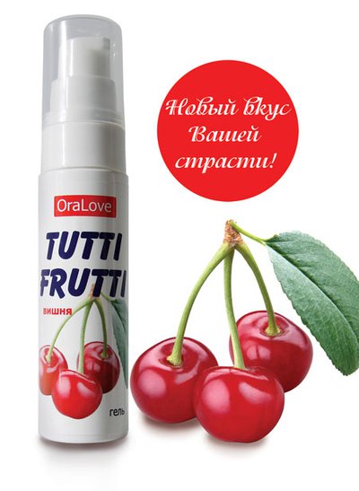 Оральный гель Tutti-Frutti OraLove вишня, 30г