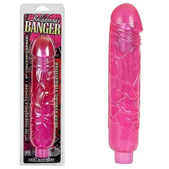 Вибратор-гигант Beladonna's Banger 11', розовый, 28х6,5см