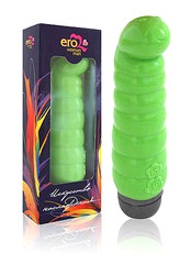 Зеленый G-вибратор "Erowoman", 10 режимов, 14,5х3-3,5см