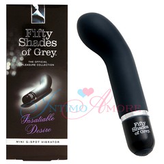 Мини-вибратор для G-точки Fifty Shades of Grey®, черный, 13х2,5-3см