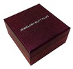 Анальная пробка с кристаллом Large Silver Ruby