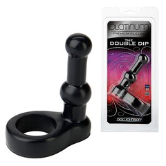Насадка для двойного проникновения Platinum Silicone