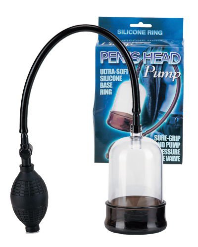 Вакуумная помпа для головки п/ч Penis Head pump, 11х7,5см