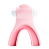 Вибронасадка Pretty Love Elisa Magic lip для оральных ласк, розовый силикон, 7,5х5,3см