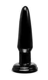 Анальная втулка Beginner's Butt Plug для начинающих, черная, 11х2,5см.