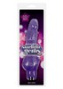 Мощный блестящий вибратор Starlight Gems Aries, фиолетовый, 23,3х3,5-6,5см