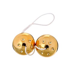 Вагинальные шарики Balls, золотистые, 3,5см/50г