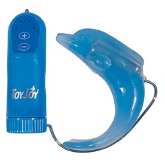 Клиторальный вибро-дельфин Buzz Buzz Flipper, 4 режима, 8х2,5см
