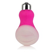 Вибро-льдинка Posh® Silicone Ice Massager Kiss™, розовый, 7 режимов, 4,5х7см