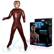 Секс-кукла мужчина Massive Man, коричневый,  с фаллосом 17х4см