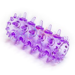 Насадка с шипиками Funky Seduction, фиолетовая 6,6см