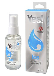 Продлевающий силиконовый любрикант Yes! Ice, шалфей, мята, розмарин, 50мл