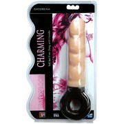 Анальный фаллос Charming с кольцом, 23,5х4,2см