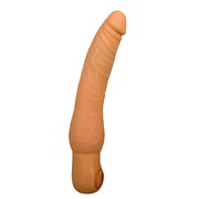 Вибратор Playhouse® Sirtaki Sweetie, телесный силикон, 25х3,6-4,6см