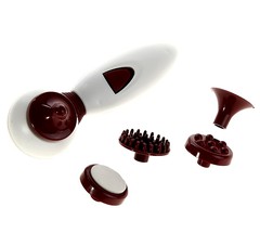 Вибро-массажер Beauty Massager, белый, 17,5см