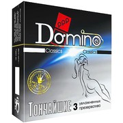 Презервативы Domino Тончайшие - 1уп/3шт.
