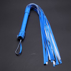 Плетка Sitabella® BDSM, голубая, 63см
