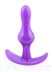 Средняя фиолетовая анальная втулка, 8,7х1,4-2,5см