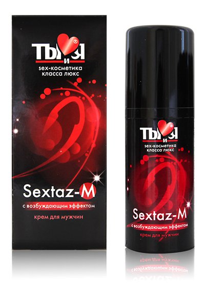Возбуждающий крем Sextaz-m для мужчин 20г, годен до 12.23г