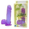 Фаллос фиолетовый Crystal Jellies 6in