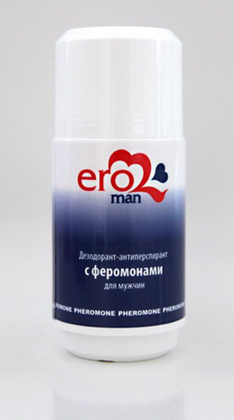 Дезодорант-антиперспирант Eroman с феромонами, мужской, 50мл