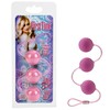 Три шарика First Time™ Love Balls Triple Lovers розовые, d3,25см/70г