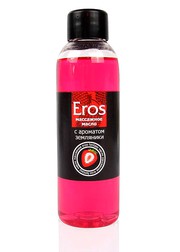 Масло массажное "Eros Fantasy" (с ароматом земляники), 75мл