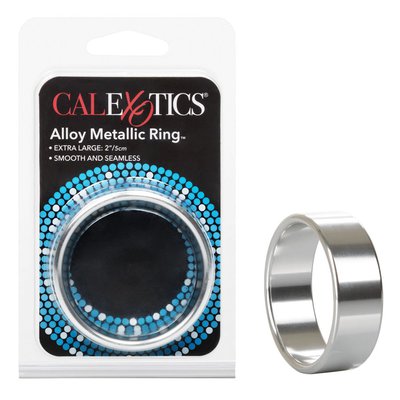 Гладкое цельнолитое кольцо Alloy Metallic Ring™ Extra Large 2', алюминий,  d5,2см