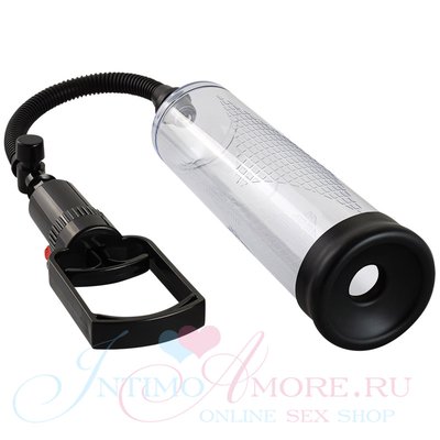 Эрекционная помпа Discovery Boarder light для п/ч, прозрачная, 20х5,8см
