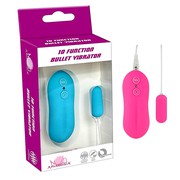 Маленькое виброяйцо Bullet Vibrator, розовое, 10 режимов, 4х1,6см.
