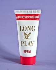 Мужской сильный крем пролонгатор "Long play", 15г (долгий секс)