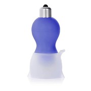 Вибро-льдинка Foreplay Ice™ Chill Massagers, фиолетовая, 3 режима, 7,5х4см