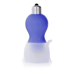 Вибро-льдинка Foreplay Ice™ Chill Massagers, фиолетовая, 3 режима, 7,5х4см