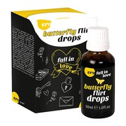 Афродизиак Ero butterfly flirt drops, Дамиана, L-аргинин, L-триптофан, 30мл