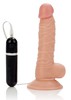 Вибратор Mr. Just Right™ Super Seven™ Dongs с мошонкой, 16,6х3,8см