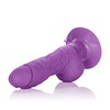 Супермощный вибратор Shower Stud™ из PureSkin® на присоске, фиолетовый, 22/18х3,8см